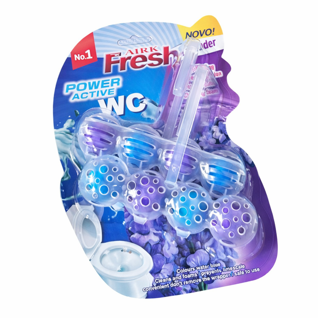 Набор туалетных блоков Airk Fresh R37789 2 шт. 52 г 13,5х20,5 см Синий с фиолетовым (33726884)