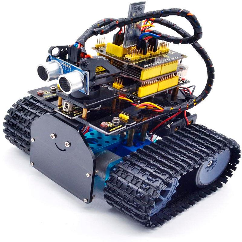 Робот Танк гусеничный с Bluetooth Keyestudio для изучения Arduino - фото 3