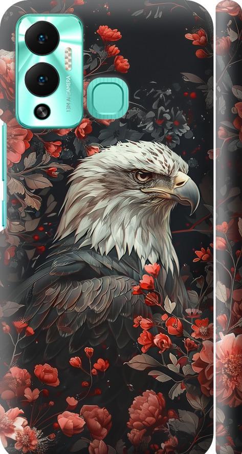 Чехол на Infinix Hot 12 Play Цветочный страж (6102m-2759-42517)