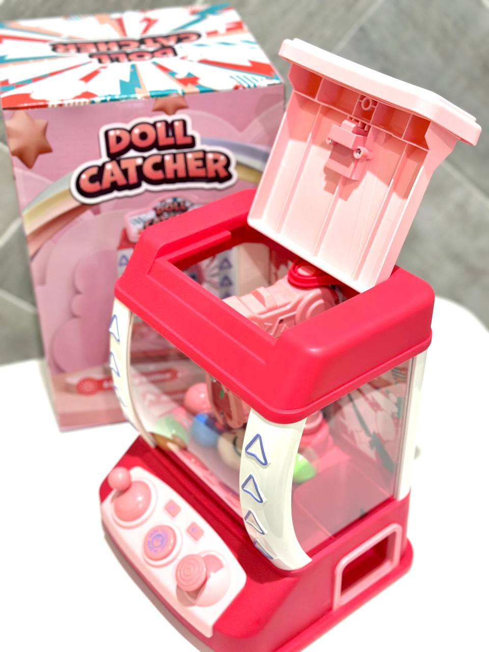 Дитячий ігровий автомат Fun Game WW 1001 А "схопи приз" Рожевий (2113437446) - фото 4