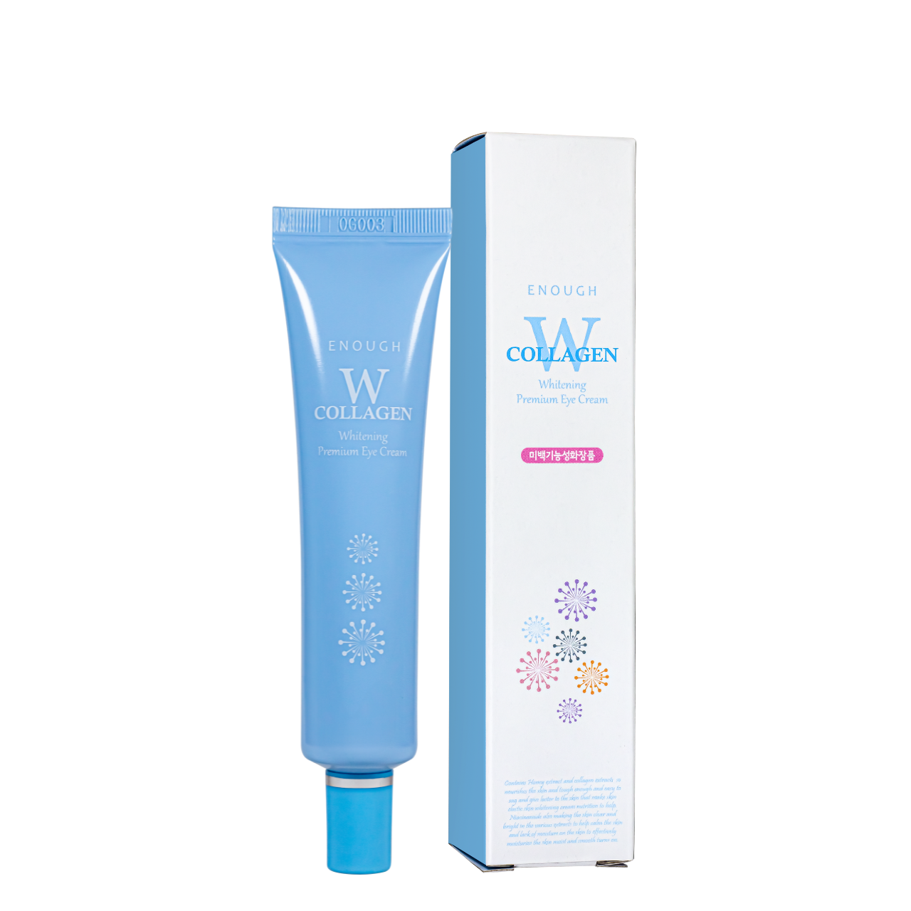 Крем для век с коллагеном Enough W Collagen Whitening Premium Eye Cream осветляющий 30 мл