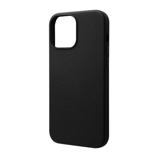 Чехол-накладка для телефона WAVE Premium Leather Edition Case with Magnetic Ring - iPhone 13 Pro Max black (428190001)