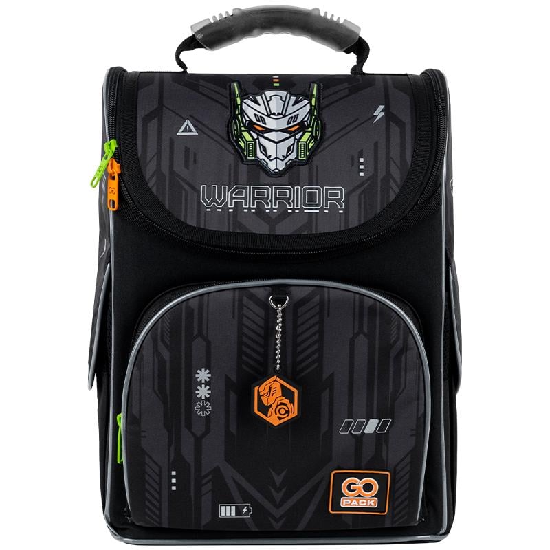 Школьный каркасный рюкзак GoPack Education GO25-5001S-8 Warrior с ортопедической спинкой (995158)