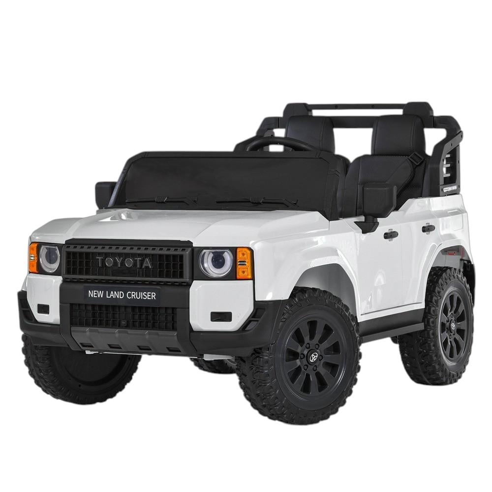 Детский двухместный электромобиль джип Toyota Land Cruiser Bambi M 6280EBLR-1 Белый (1876941714)