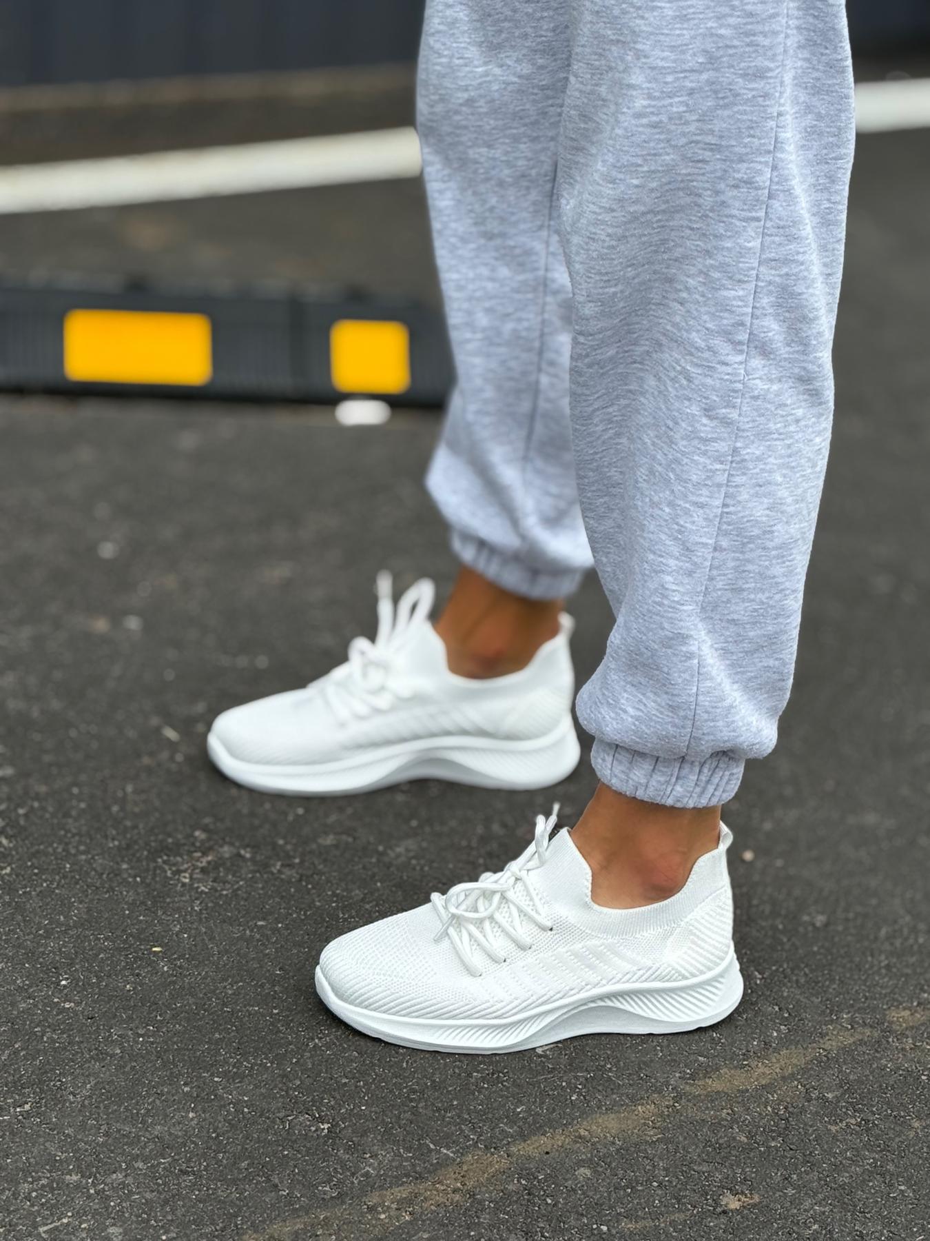 Кроссовки женские текстиль р. 36 Белый (4310646) - фото 6 Кроссовки женские текстиль р. 36 Белый (4310646) - фото 6