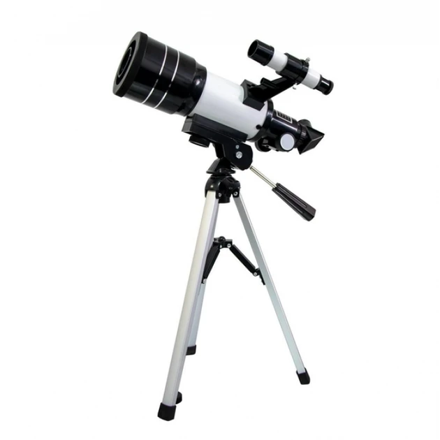 Телескоп для астрономії AZM 70300 з AZ-монтуванням і штативом (7923)
