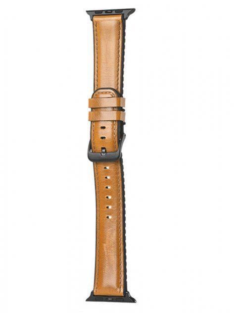 Шкіряний ремінець для Apple Watch Series 1-4 Hoco Fenix ​​Leather Strap WB18 38/40 мм Khaki (d48c25bf)