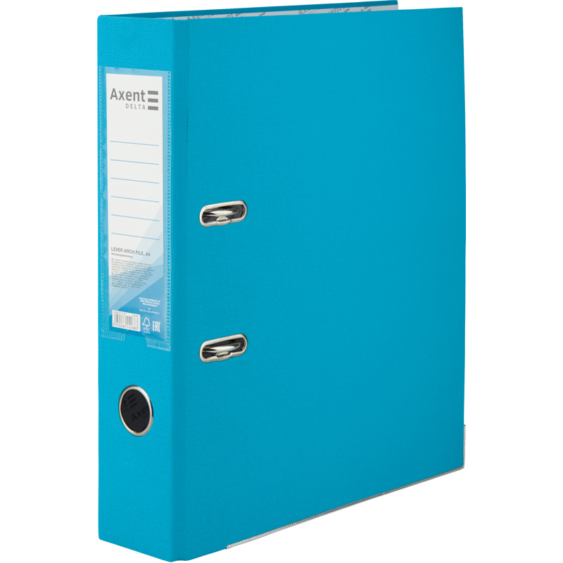 Папка-регистратор односторонняя PP D1714-29C 75 см собранная Светло-голубой (4250266242683)