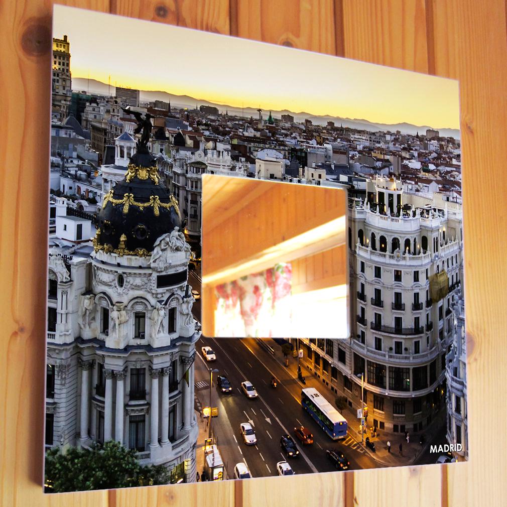 Зеркало декоративное Мадрид Испания 260х260 мм (M04078)