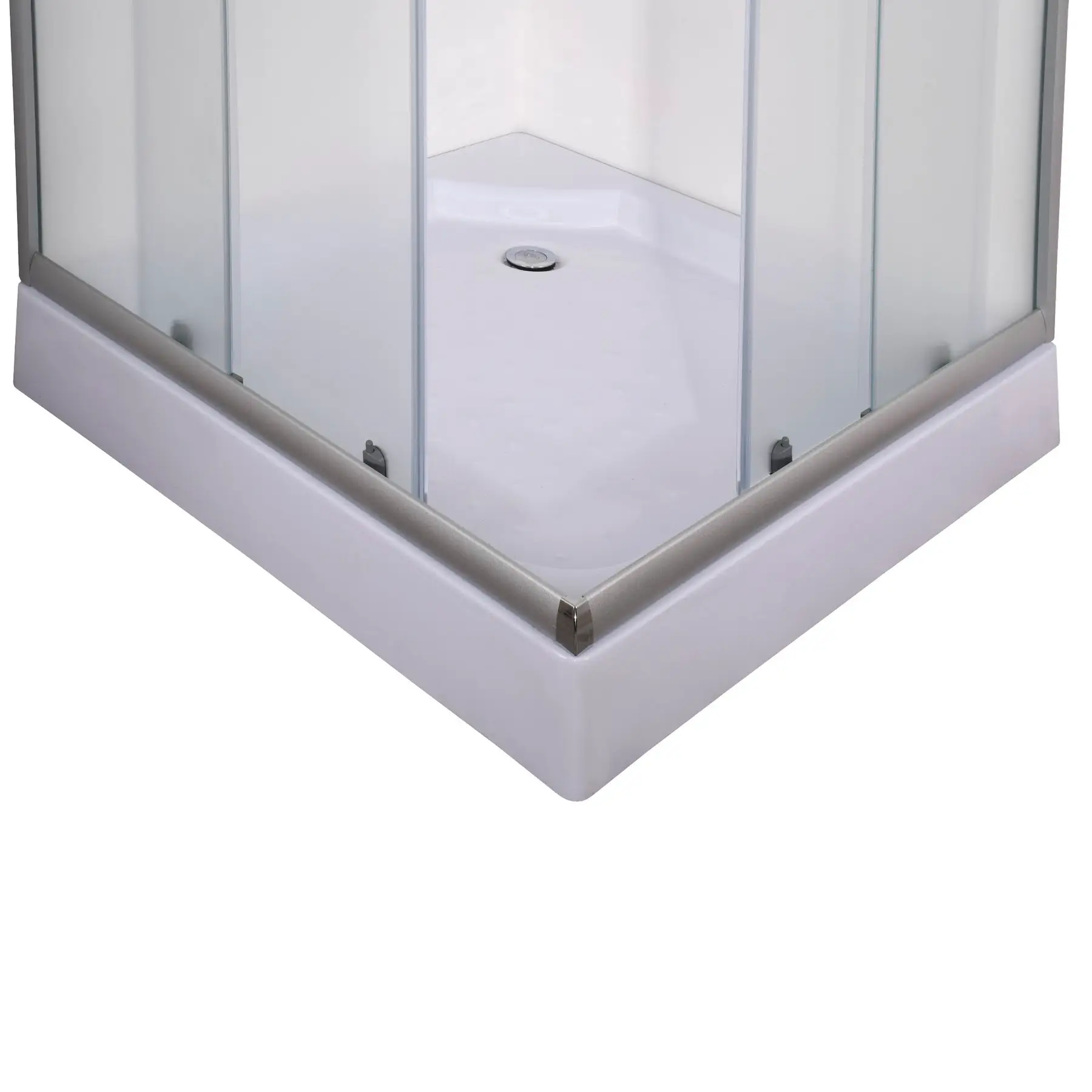 Душова кабіна MIXXUS CUBIC SCT01-100x100x195-FB квадратна скло 4 мм з підонном 100x100 см Хром (OL-MI6904) - фото 7 Душова кабіна MIXXUS CUBIC SCT01-100x100x195-FB квадратна скло 4 мм з підонном 100x100 см Хром (OL-MI6904) - фото 7