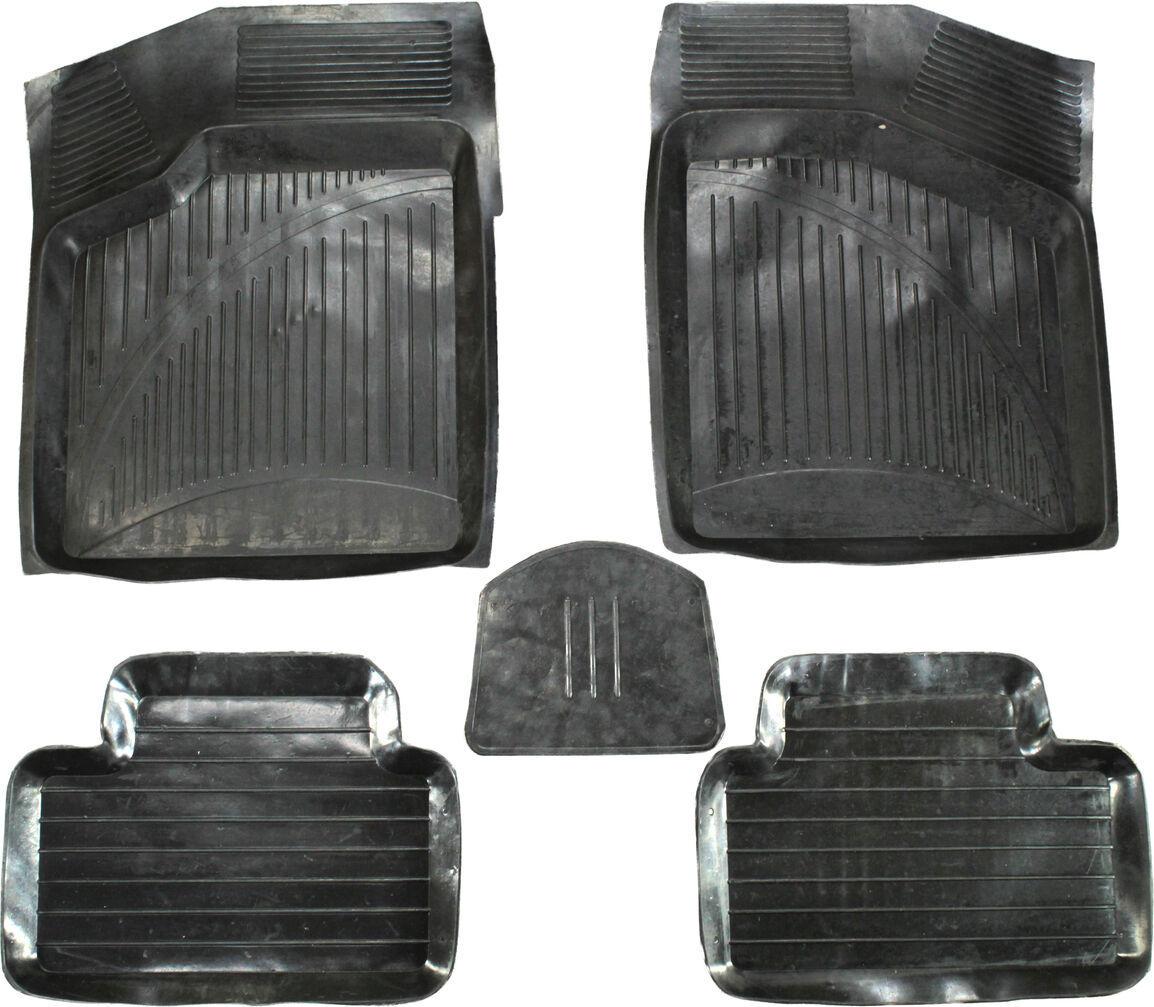 Коврики автомобильные в салон РОЗМА Lada 2108-099/2113-15 5 шт. Черный (15293228)