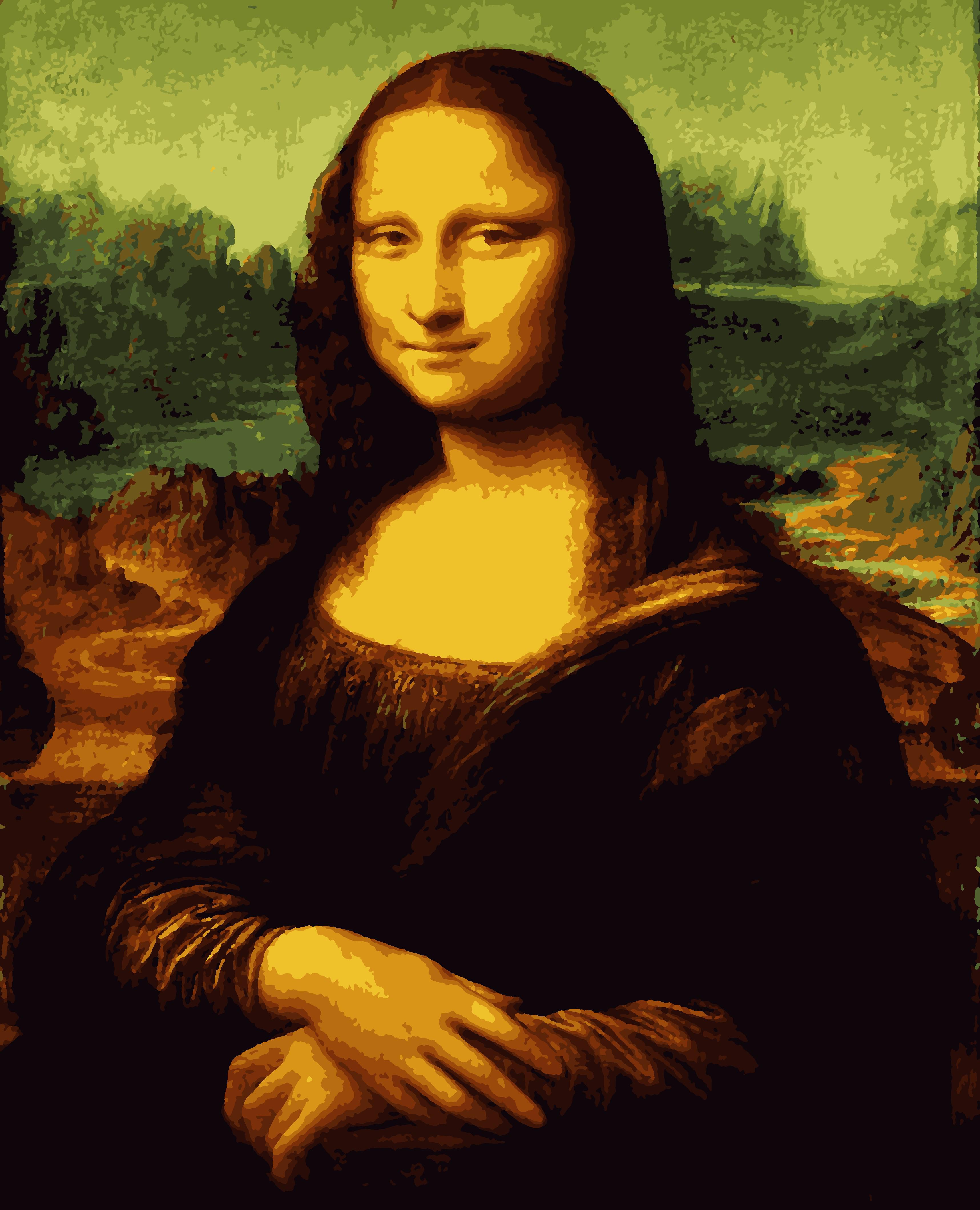 Картина по номерам Artissimo Джоконда 40x50 см (ART-B-7555)