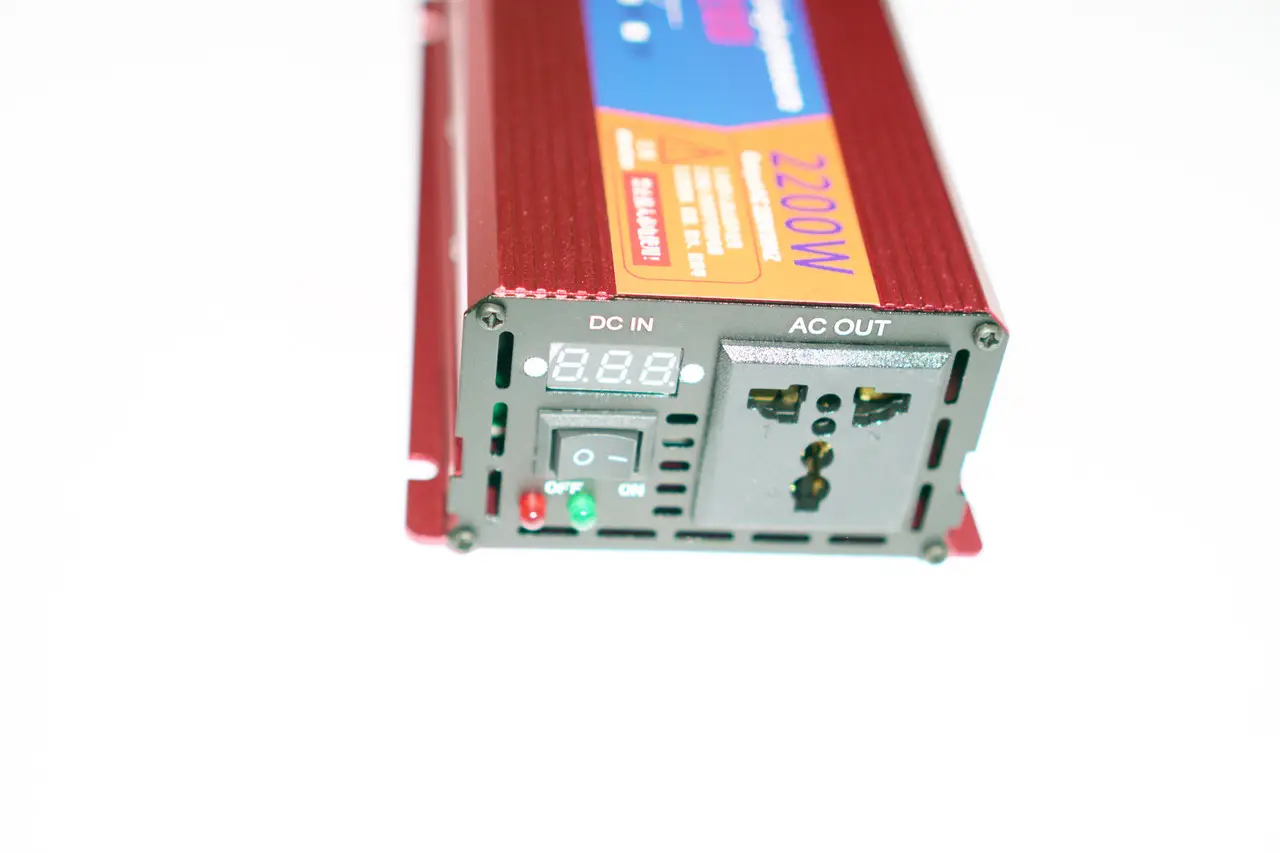 Преобразователь напряжения ERYUAN MX-2200 с чистой синусоидой - фото 3 Преобразователь напряжения ERYUAN MX-2200 с чистой синусоидой - фото 3