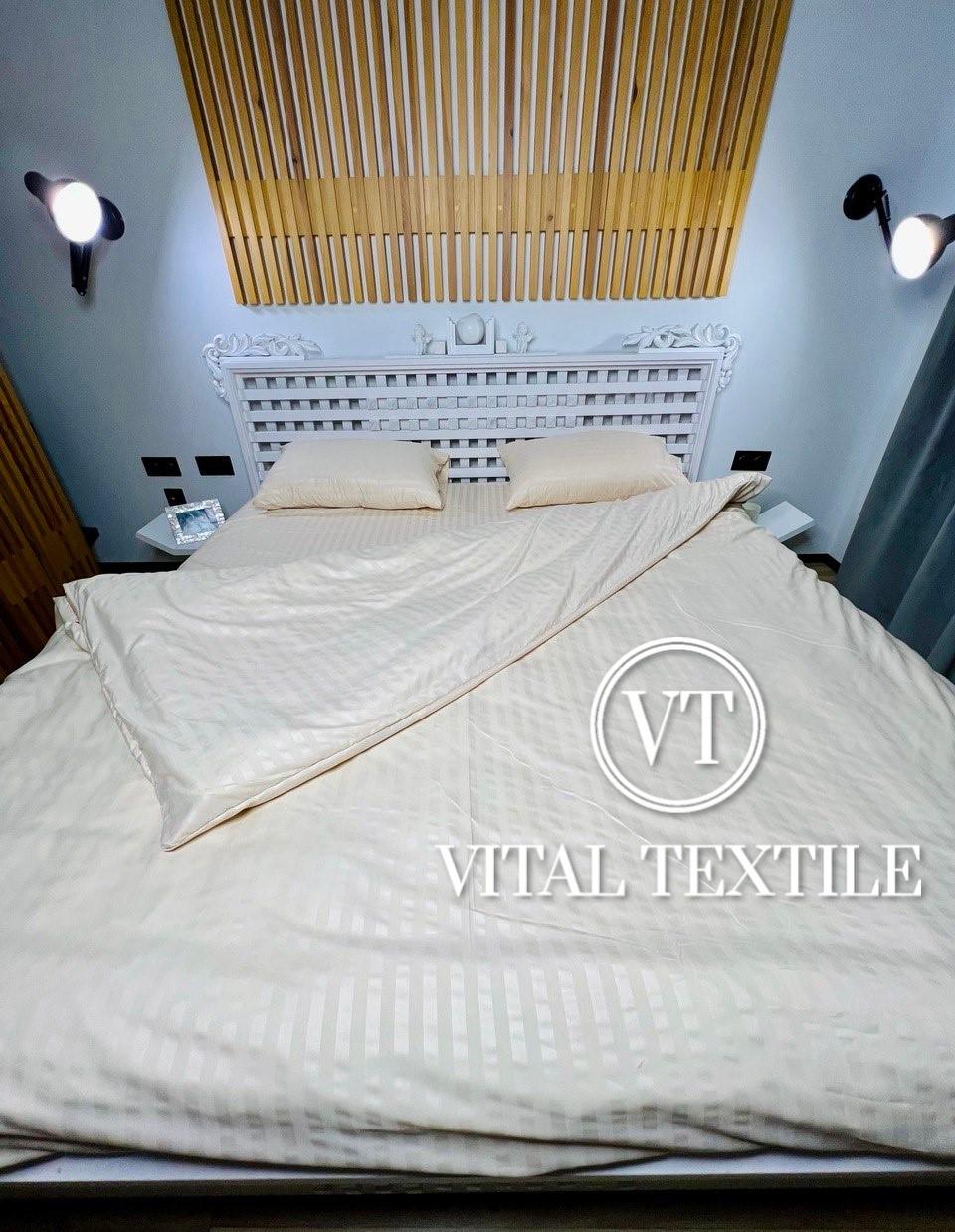 Комплект постільної білизни Vital Textile SP-3 страйп полуторний 150х220 см - фото 2