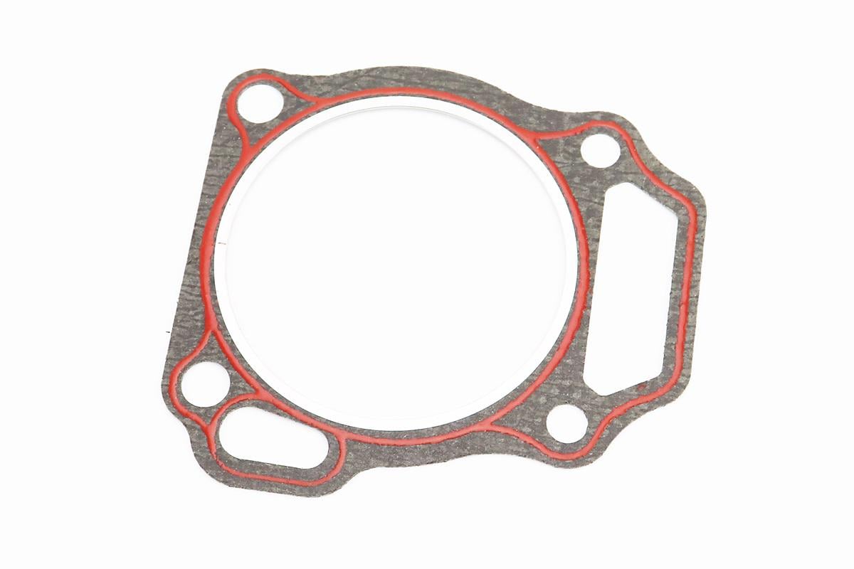 Прокладка головки цилиндра к двигателям 188F-88 мм паронит с красной нитью (607181)