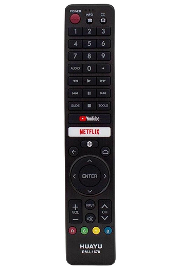 Универсальный пульт для телевизора Sharp RM-L1678 (2160)