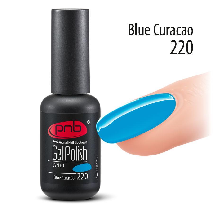Гель-лак PNB № 220 Blue Curaсao 8 мл