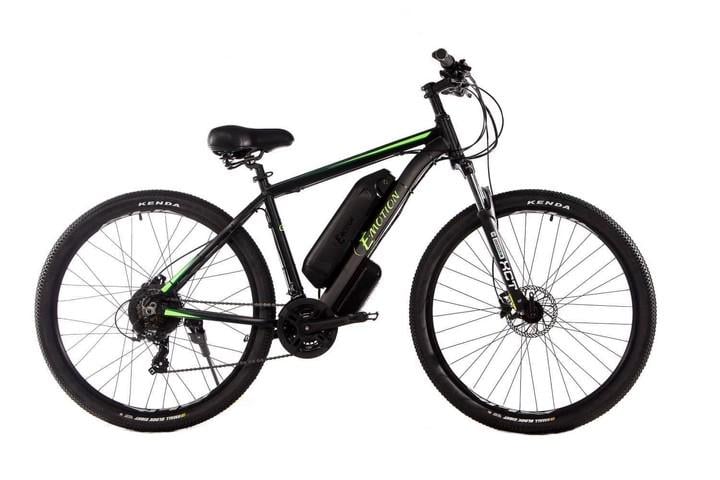 Електровелосипед E-Motion MTB GT з гідравлічними гальмами 29/19" 48 V/19 Ah/700 W Чорно-зелений (EMTB29GT4815700-R19BG21) - фото 1