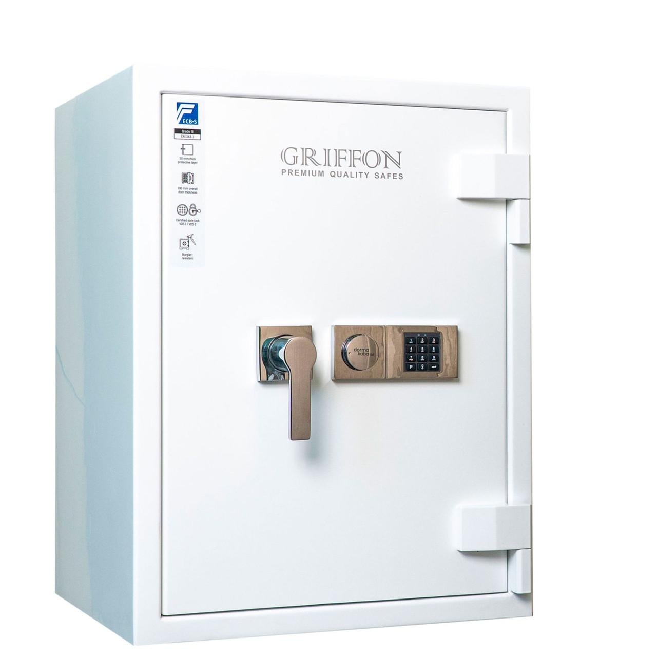 Сейф взломостойкий Griffon CLE III.80.E COMBI GLOSS White (2885425203)