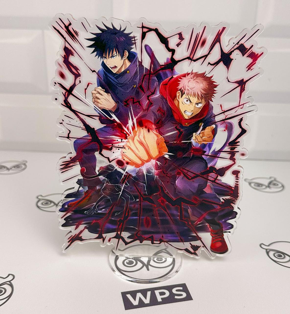 Фигурка коллекционная акриловая Аниме Магическая битва/Jujutsu Kaisen Юджи, Мегуми (2106888253)