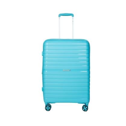 Чемодан с расширением Snowball 49203 средний 71 л Голубой (49203-M-LightBlue)