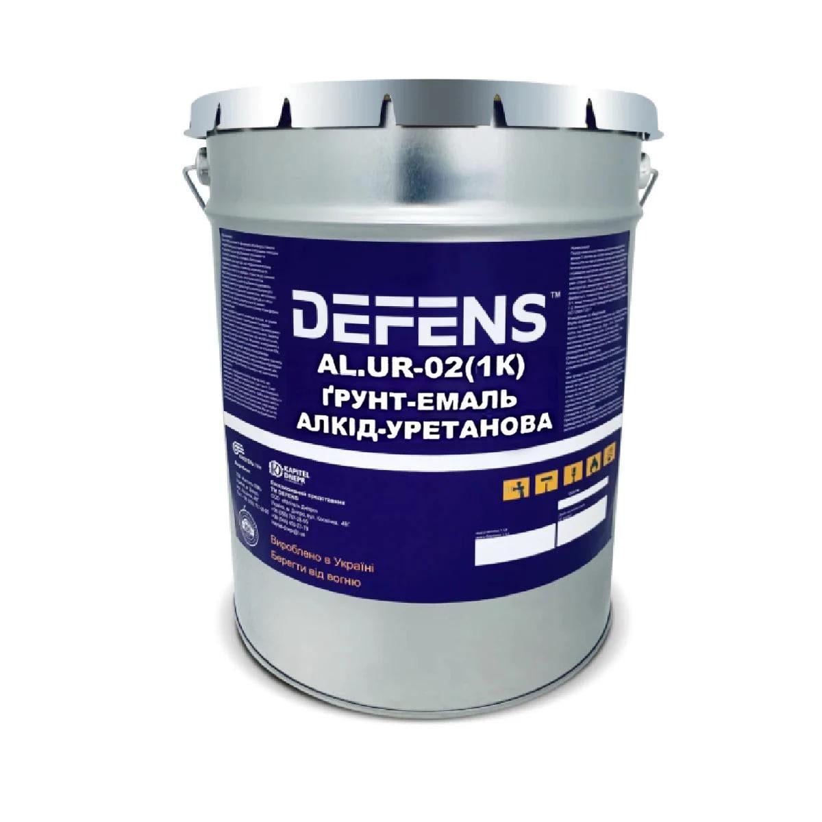 Эмаль-грунт алкид-уретановая Defens AL.UR-02 1K 25 кг
