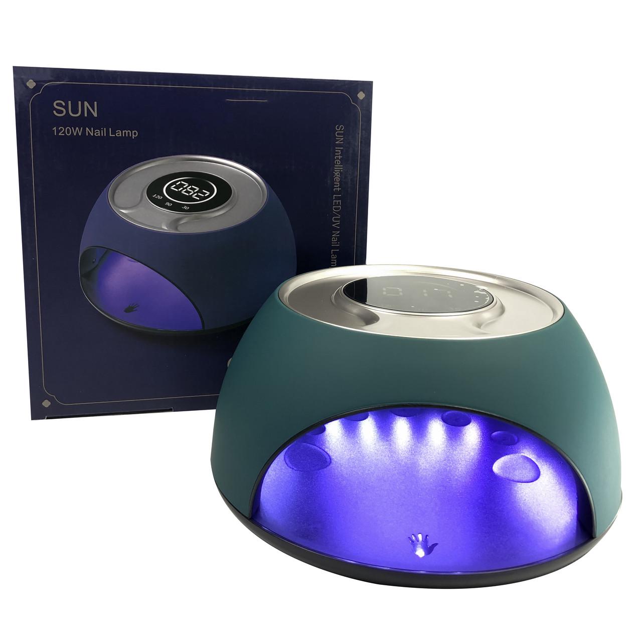 Лампа для манікюру Sun F 11 LED/UV сенсор/таймер/дисплей 120 Вт (13044146)