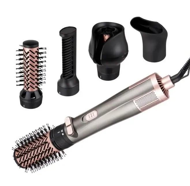 Фен-щетка для волос RHC495-T AirBrush Plus 5в1 с вращением турмалиновая 32/50 мм 1200 Вт (32465521)