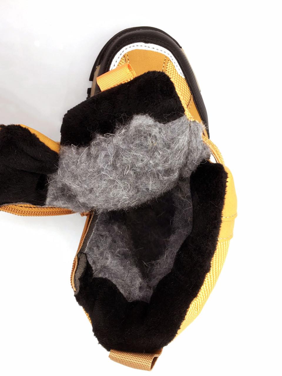 Черевики зимові для хлопчиків BESSKY B1934-6B/29 р. 29 Коричневий - фото 7