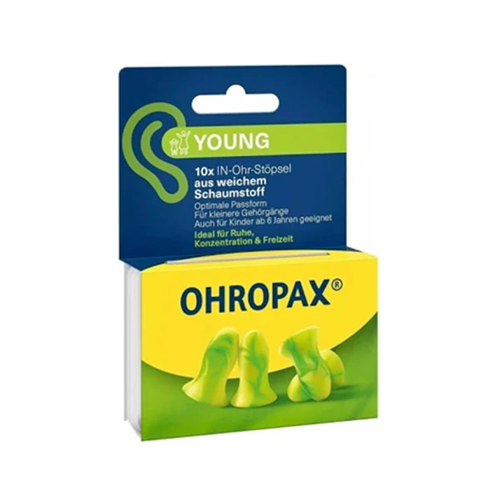 Беруши пенные для сна Ohropax Mini Soft 5 пар SNR 35 дБ Зеленый (1979181462) Беруши пенные для сна Ohropax Mini Soft 5 пар SNR 35 дБ Зеленый (1979181462)