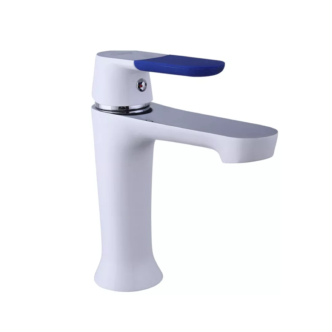 Смеситель для умывальника Frap F1034 Белый/Хром (F1034)