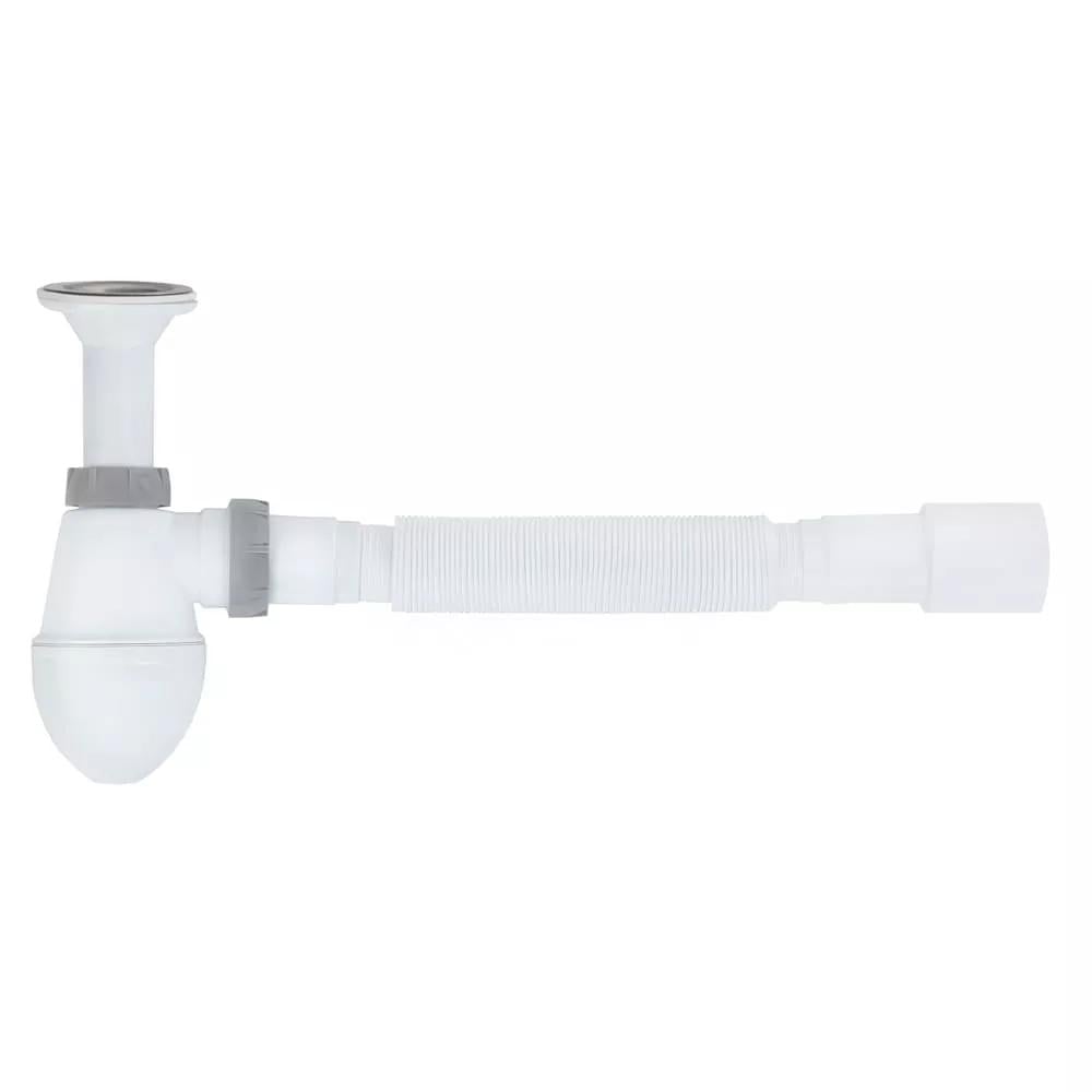 Сифон для раковины ITAL U1010 STE12000043 1 1/4" впуск Белый (236357) Сифон для раковины ITAL U1010 STE12000043 1 1/4" впуск Белый (236357)