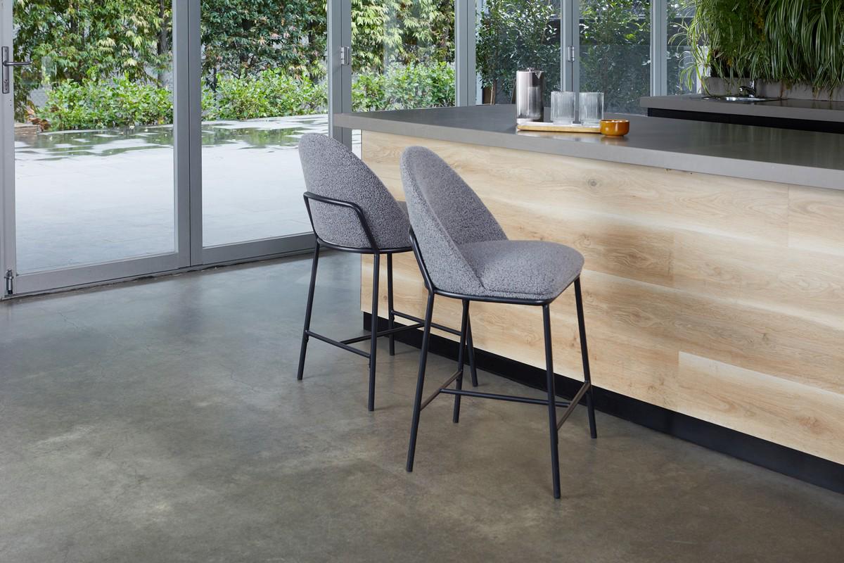 Напівбарний стілець Mebel В-150 Vetro Сірий/Чорний (29850544) - фото 8 Напівбарний стілець Mebel В-150 Vetro Сірий/Чорний (29850544) - фото 8