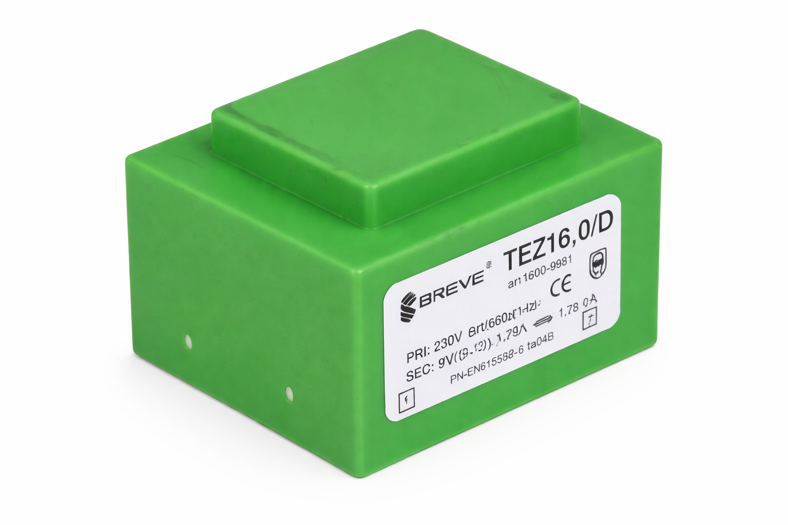 Трансформатор для монтажа на печатную плату TEZ16/D/9-9V герметизированный сетевой (35377436)