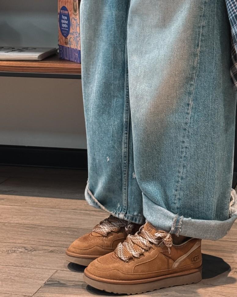 Кросівки жіночі UGG Lo Lowmel Chestnut р. 38 Помаранчевий (20767) - фото 10