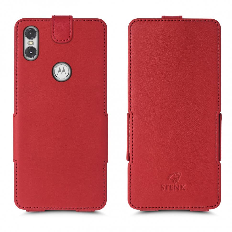 Чохол фліп Stenk Prime для Motorola One (XT1941-4) Червоний (63787) Чохол фліп Stenk Prime для Motorola One (XT1941-4) Червоний (63787)
