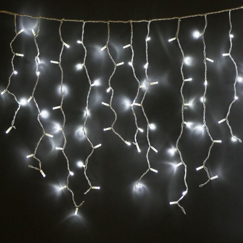 Гирлянда уличная бахрома Xmas W-1 3,3 Line Short curtain 100 Led Белый (1303802766)