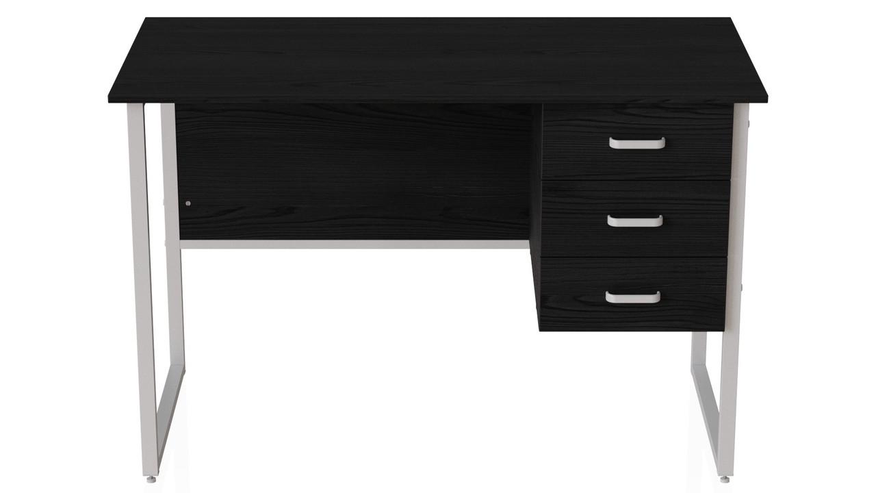 Компьютерный стол Ferrum-decor Гарри ДСП 32 мм 75x140x70 см Серый/Сосная Кембра (FRD-101490)