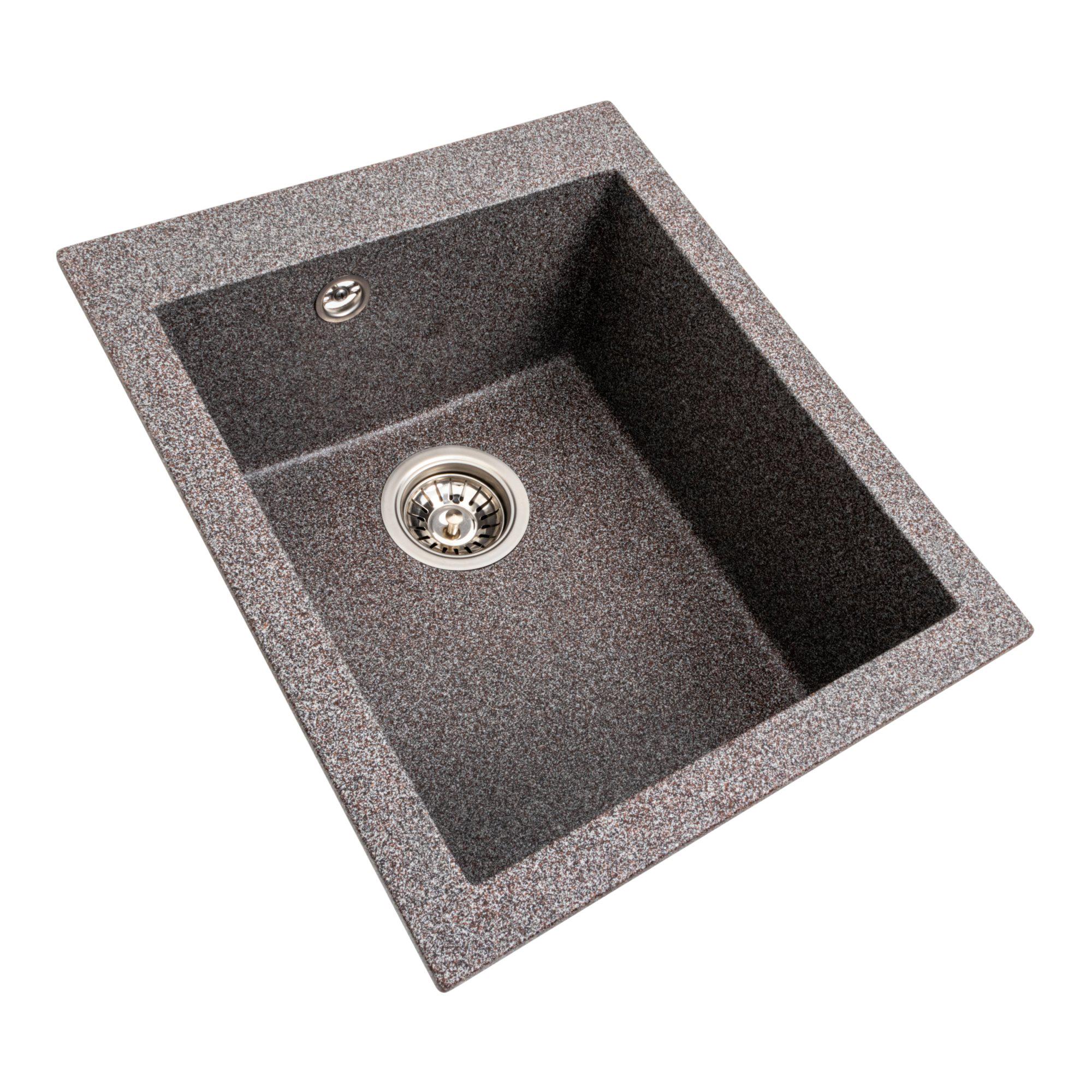 Мийка гранітна для кухні Platinum 4150 SOKIL матова - фото 2 Мийка гранітна для кухні Platinum 4150 SOKIL матова - фото 2