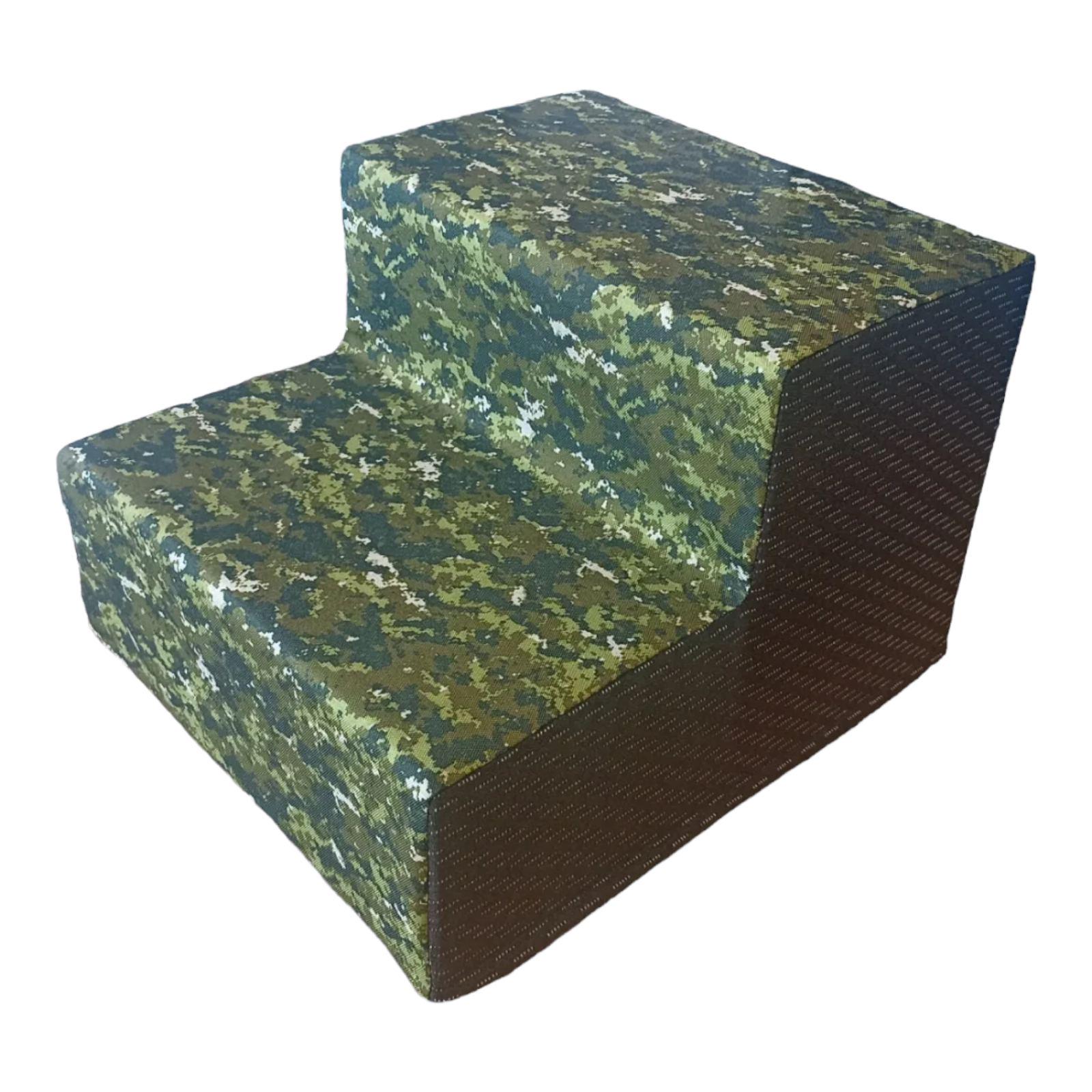 Ступени для собак ткань Оксфорд 36х27х40 см Хаки (11446526)