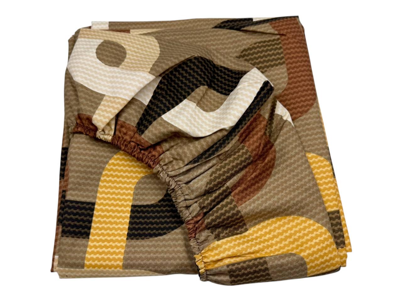 Простынь на резинке Геометрия из полисатина 180х200 см (SP-1904g/x180) - фото 2 Простынь на резинке Геометрия из полисатина 180х200 см (SP-1904g/x180) - фото 2