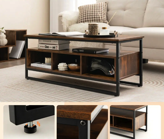 Тумба комод Costway Mary с ящиками Loft (4758) - фото 7 Тумба комод Costway Mary с ящиками Loft (4758) - фото 7