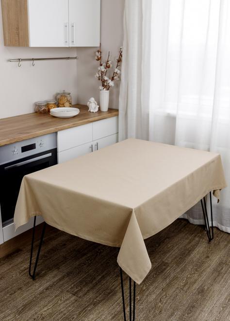 Скатерть Kelly 180x140 см Бежевый (32922)