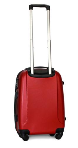 Чемодан пластиковый Fly 310 S на 4 колесах Красный (CEKRBFL310SM4KRS) - фото 3
