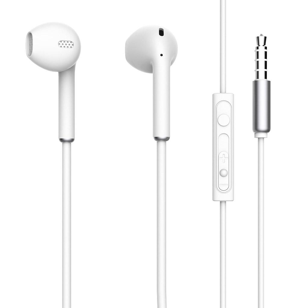 Наушники вкладыши проводные с микрофоном GORSUN GS-C32 Белый (6926874224325)