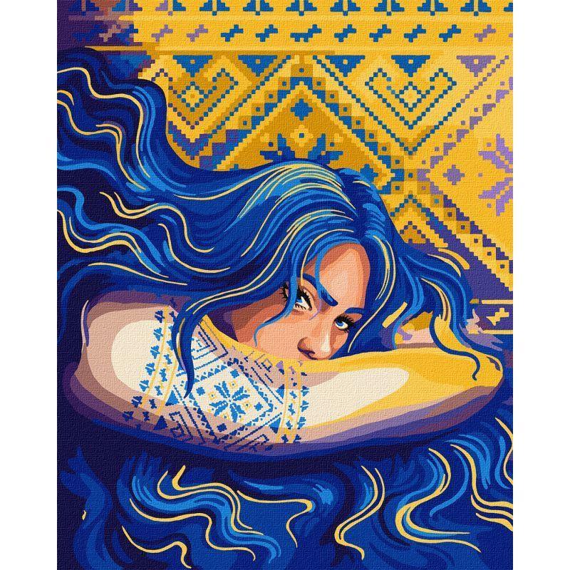 Картина по номерам Идейка Цвета моей нации 40х50 см (KHO4990)