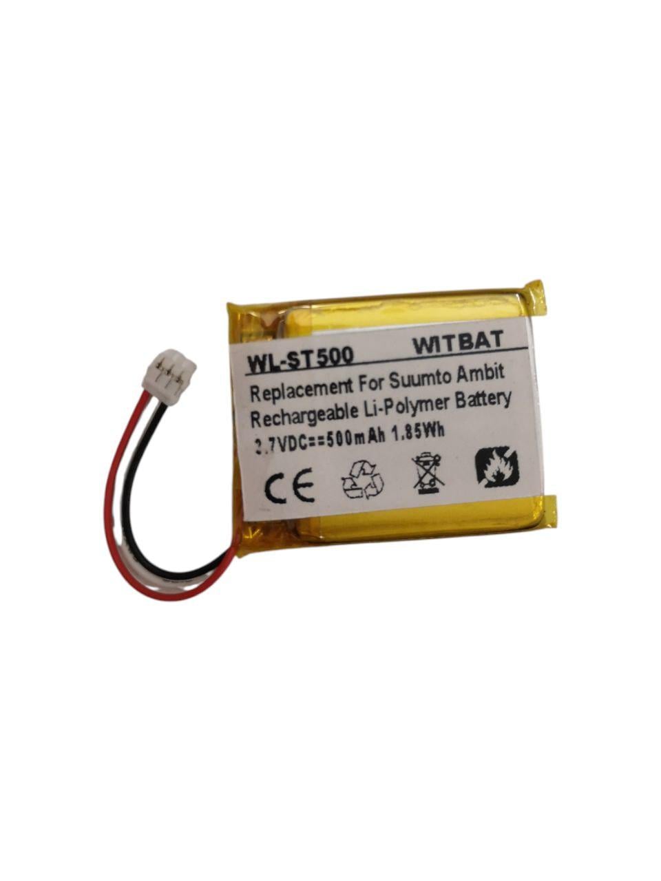 Аккумулятор для Ambit 1/Ambit 2/Ambit 2S/Ambit 3 HR GPS Watch/WL-ST500 500mah (000014222)