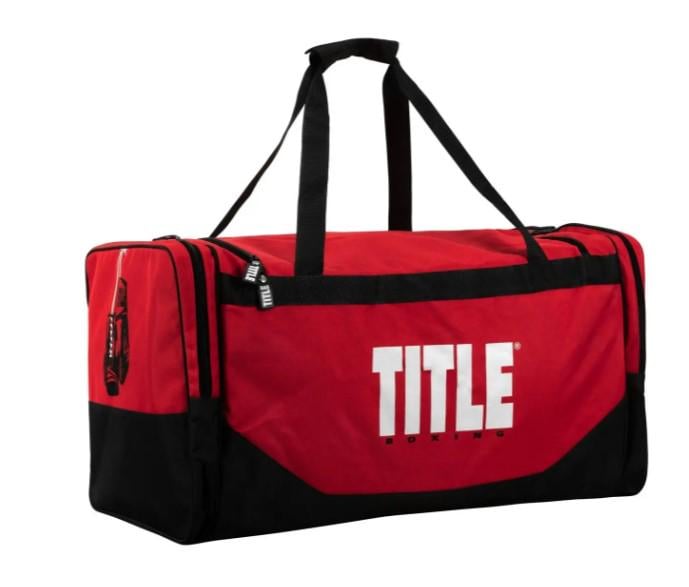 Спортивна сумка Title Boxing Deluxe Gear Bag 70 л Red (TBAG45 RD/BK)