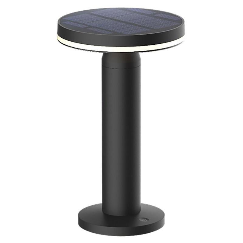 Лампа аккумуляторная настольная Zuma Line DT33611 на солнечной батарее LED 2W 2000 mAh IP44 Черный (36563555)