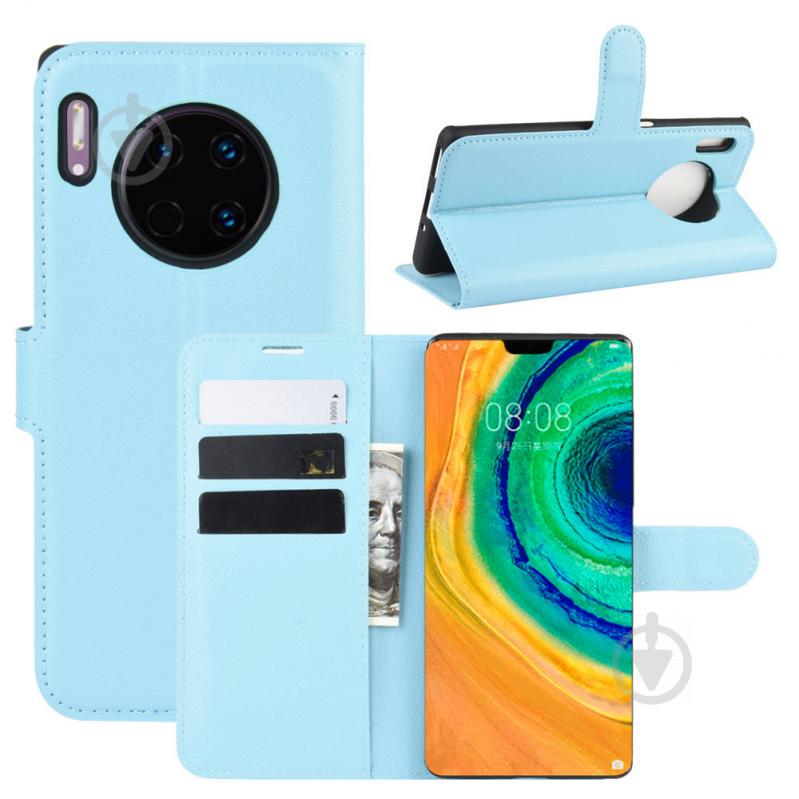 Чохол-книжка Litchie Wallet для Huawei Mate 30 Blue (hub_JXyP43908) - фото 2